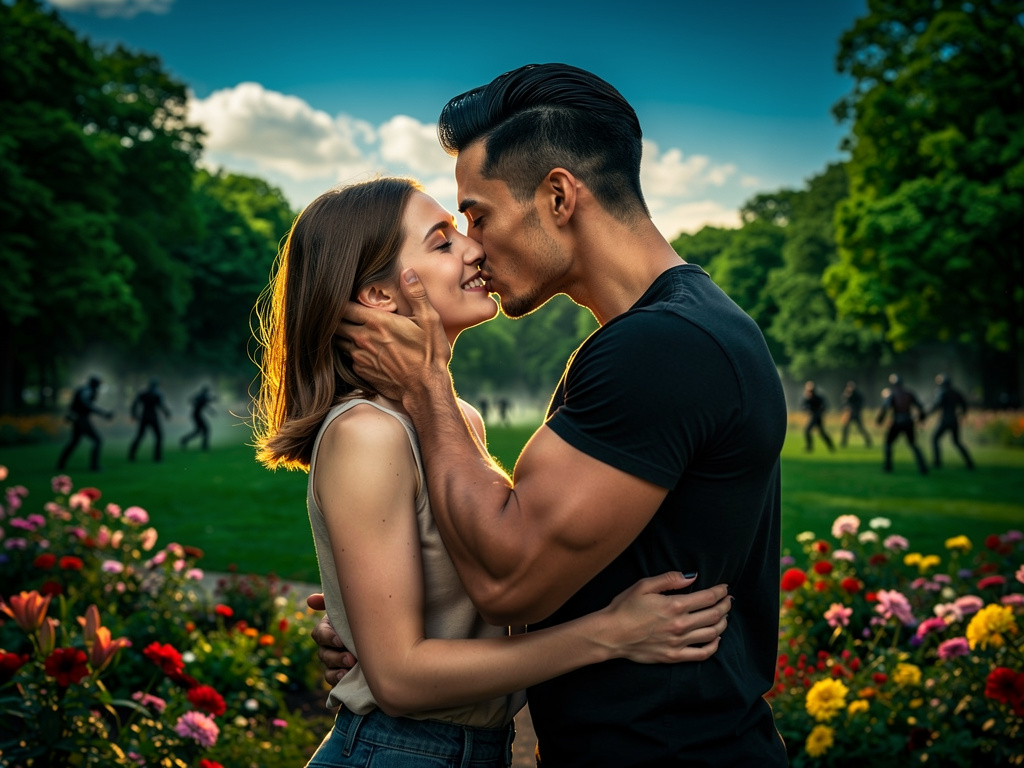 Hayal et: 22 yaşında bir kadın ile 24 yaşındaki bir erkek her gün birbirini öpüyor ve seviyor ancak düşmanlar bir gün ikisini