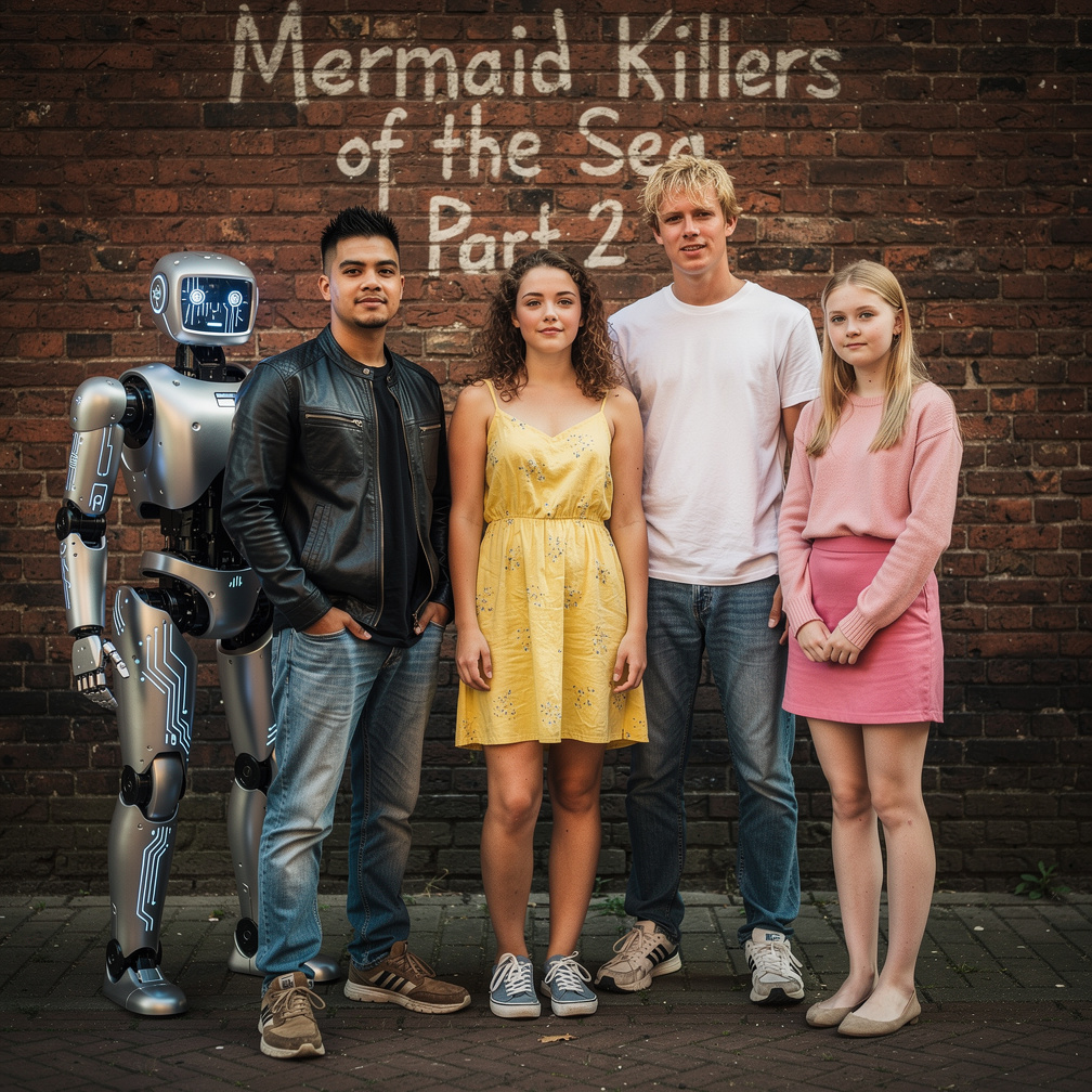 Imagine if: WRITING on the wall and Mermaid Killers of the Sea Part 2 17 Year old Mackenzie Sala and 18 Year old Andrew River
