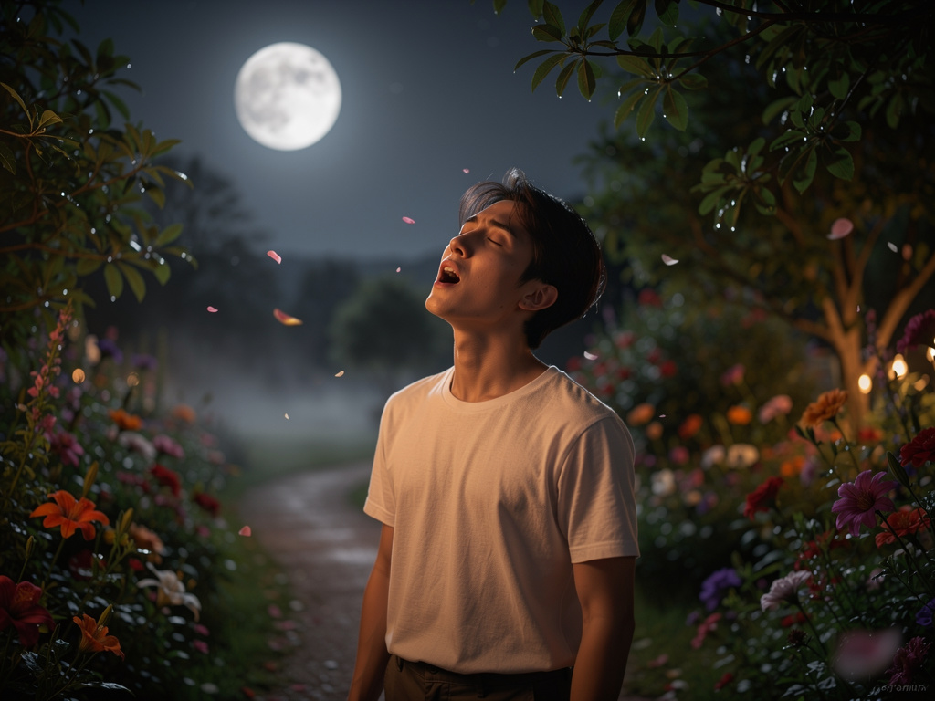 تخيل لو: ❤️ مقطع غنائي بحب وكبرياء
يا ملكتي…  
أنا لا أغنّي لكِ خضوعاً  
بل أغنّي لأن قلبي يعرفكِ كما يعرف اللهيب طريقه  
أنت