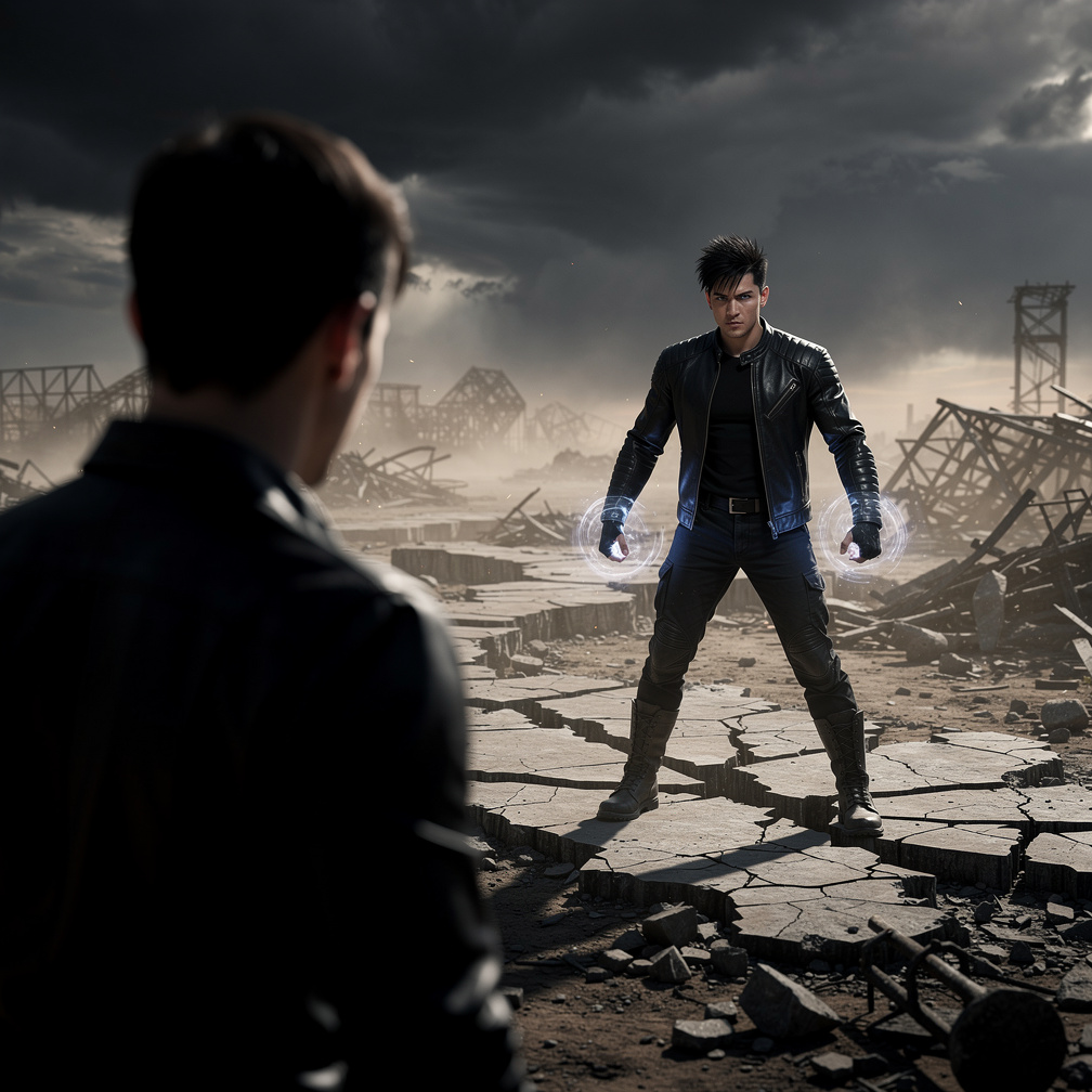 Imagine if: You have powers and your enemy battles you to the death.