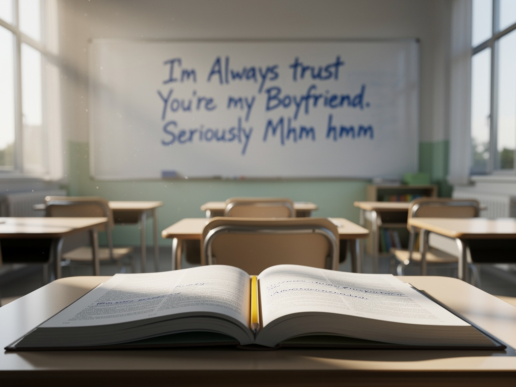I'm Always trust You're my Boyfriend. Seriously Mhm hmm.