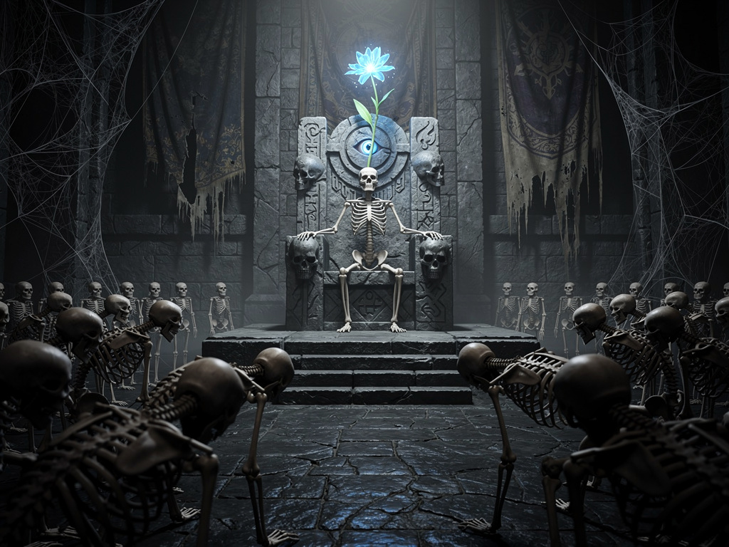 Imagine if: What if in my little pony season one I was the leader of a skeletal empire but I wasn't a normal skeleton like my