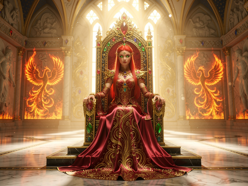 Imagine if: You are a princess and goddess of phoenix clan.