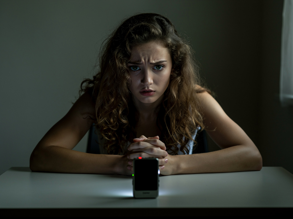 Imagine if: Your voice recorder has been picking up strange, whispered conversations when you're not around, and when you lis