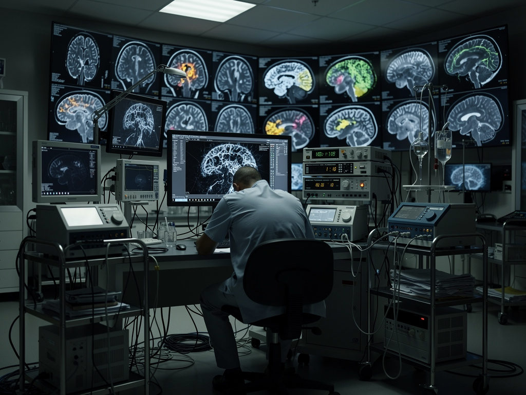 Imagine if: Create a video of brain rot.