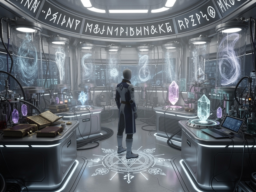 Imagine if: Mass Effect, what if the System Alliance had Black Clover style magic.