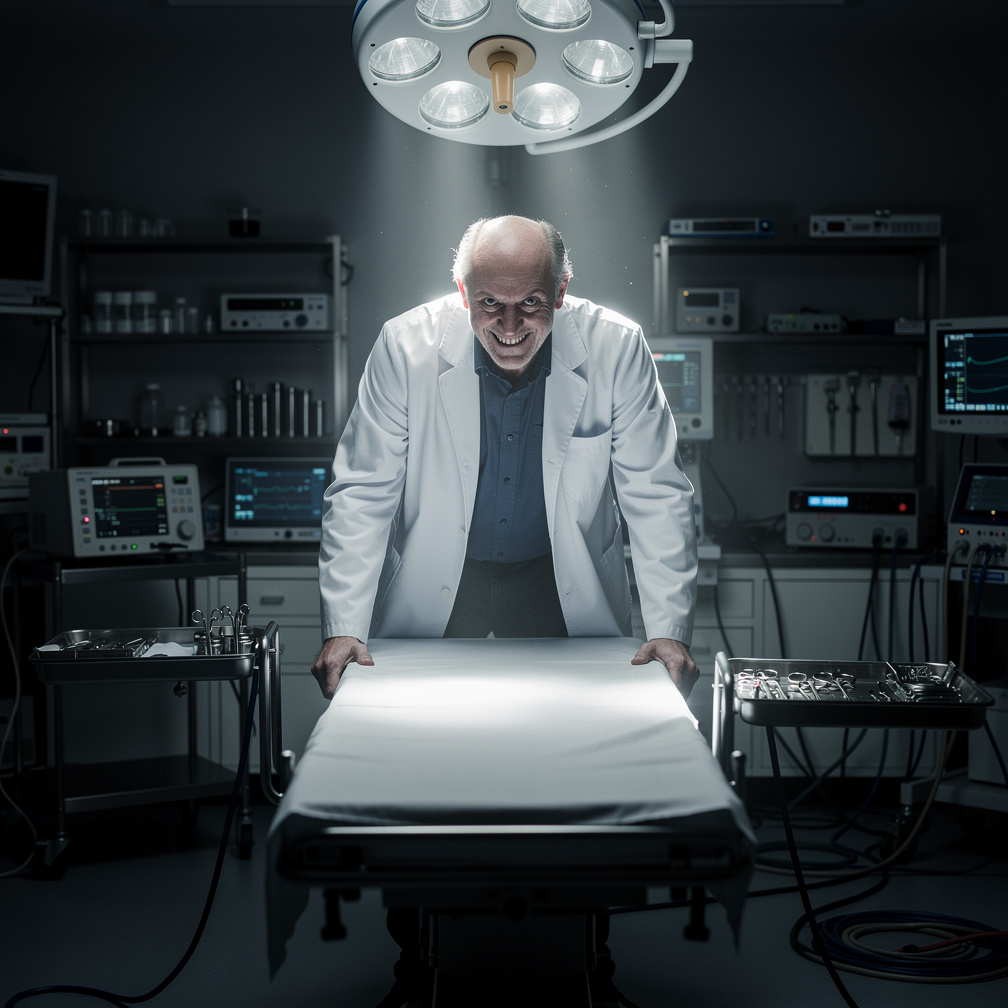 Imagine if: Evil Sam from Operation board game.
