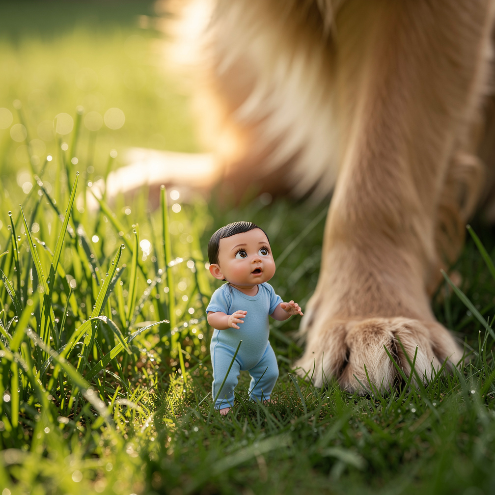 The dog poops you out covered in its waste