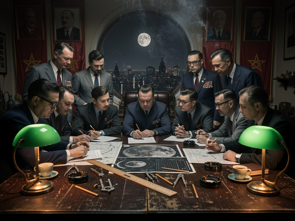 Imagine if: What if the Soviet Union were first to the moon.