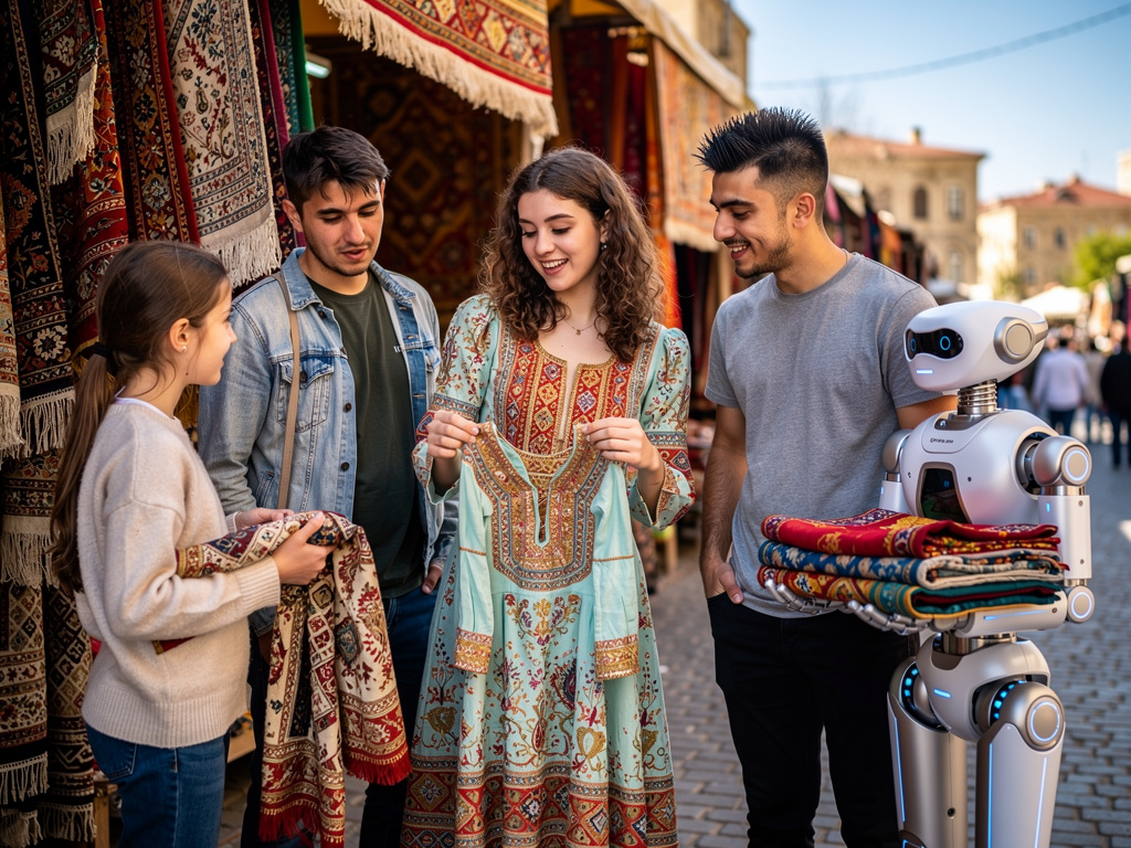 Look Where in Baku in Azerbaijan in the Late 1990s Wow! It was amazing said Mackenzie Sala Let's buy Traditional Azerbaijan c