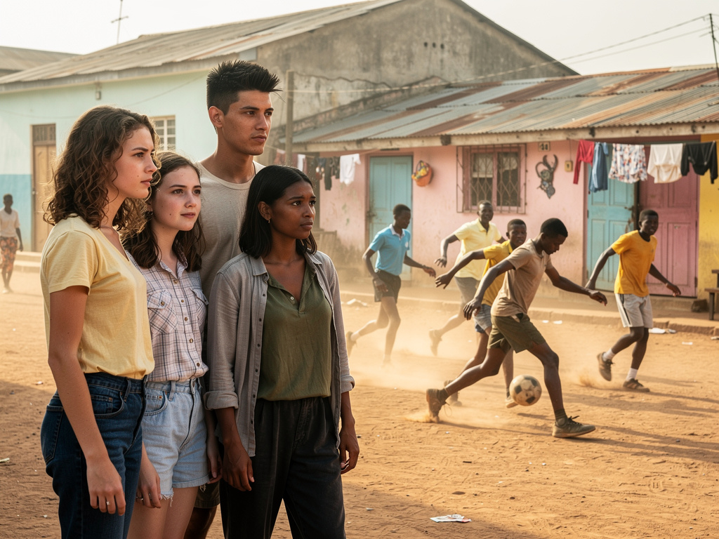 Holy Sh** Guys come Looking A lot People in Ghana Early mid 1980s Mackenzie Sala and Olivia Chan Gasps to Ghanaian Street foo