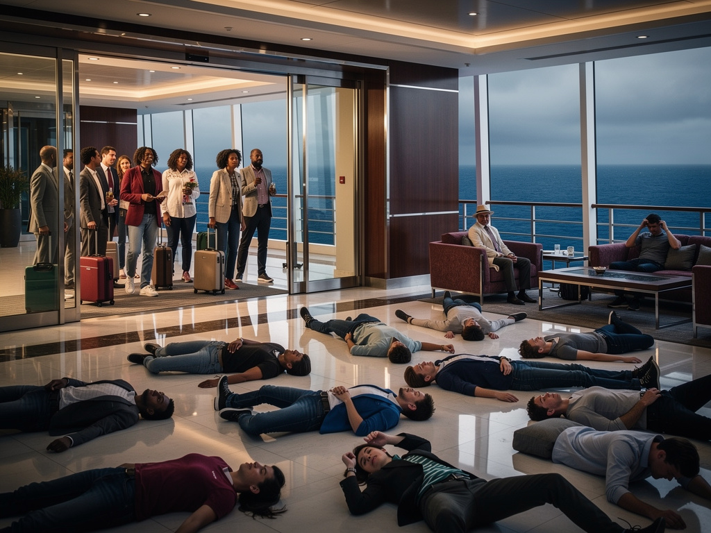 Imagine if: a high school murder mystery where 21 talented hopes peak academy alumni from around the globe have been invited