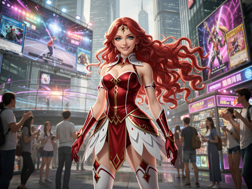 Imagine if: The Tale of Towa Akagi, aka Cure Scarlet, in the Everlasting Yu-Gi-Oh Story