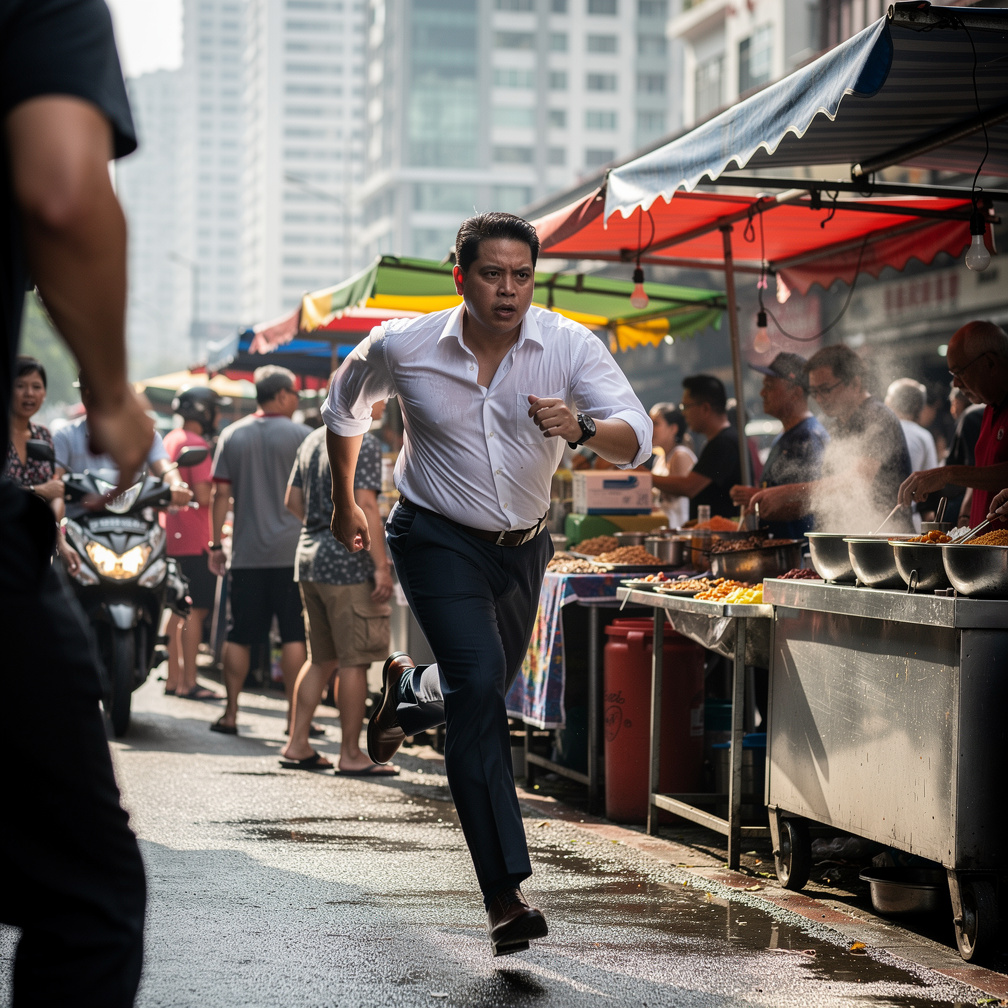 Imagine if: A police detective in Malaysia named Elgin Jacob chases down a psycho killer.