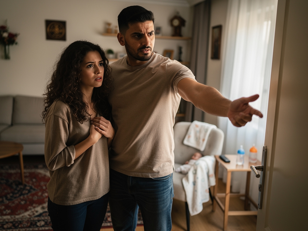 When he sees him, he throws him out of the house. Mustafa says to his father about Adem: I'll take the Sultan to a distant pl
