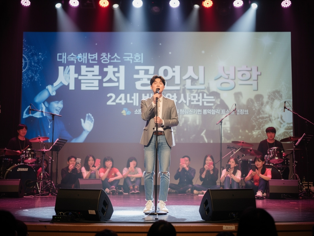 Everyone accompanied Jennie a lot in the song, with applause.