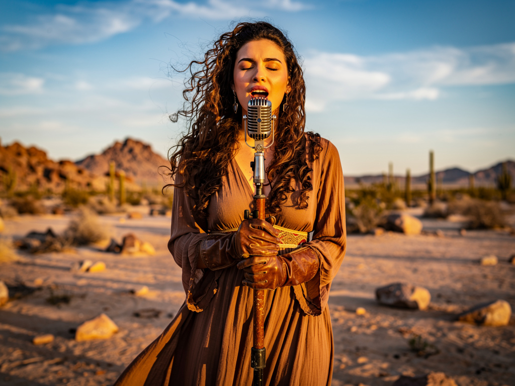 She would sing the lyrics "Take a look at the bright sky baby wolf" in front of players.