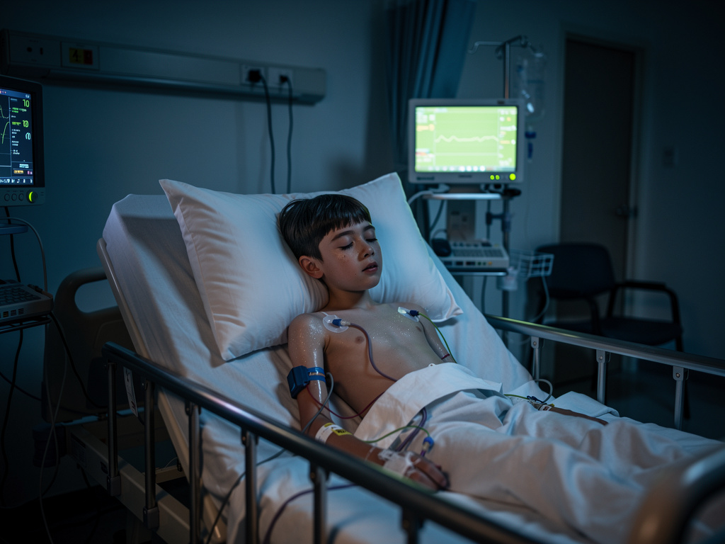 Imagine if: EPISODE 1: "12:00 AM"
Runtime: 20-25 minutes
Focus: Death & Rebirth
SCENE 1: HOSPITAL ROOM | NIGHT
Visual: Madil