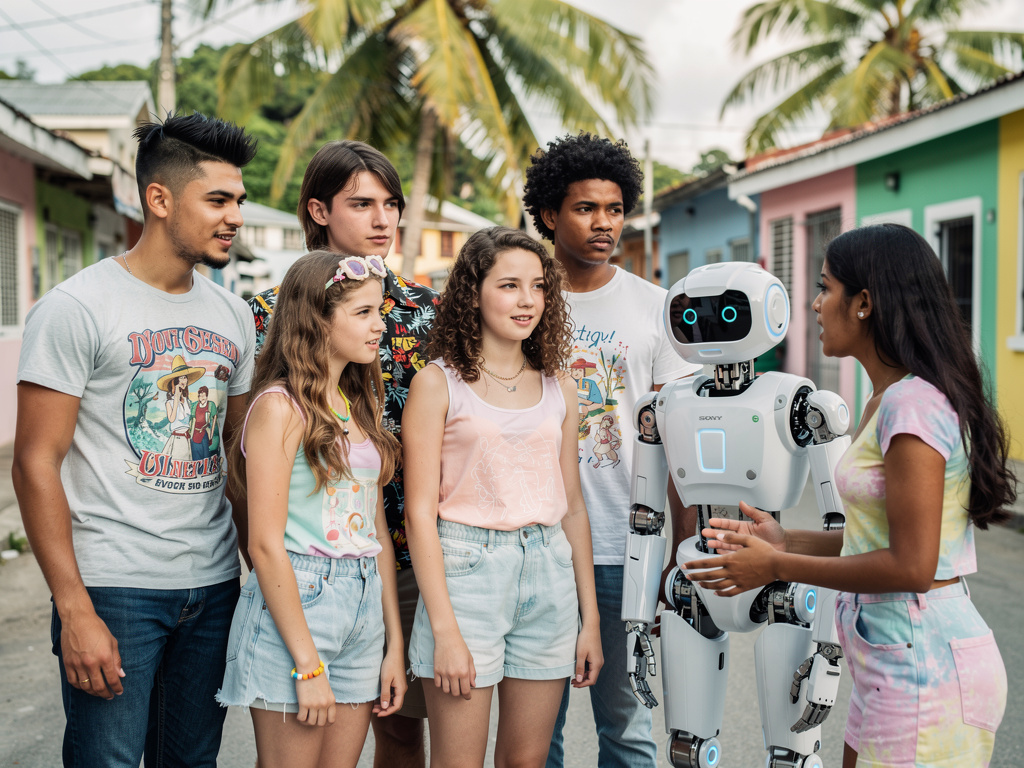 Elyra is Robot. Said Andrew Rivera Pierre and Afro Colombian Nick Romero Really! Ask Mimi Singh in Trinidad and Tobago.
