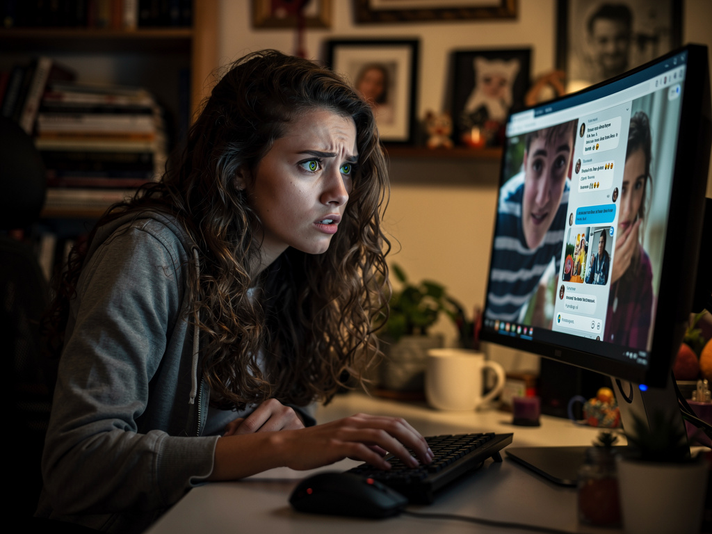 Imagine if: When you open your computer, you're always logged into a stranger's social media account, with posts and messages