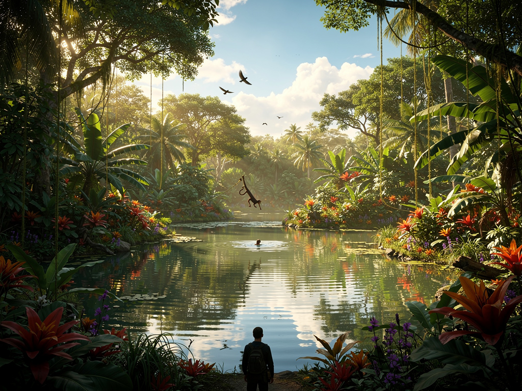 Imagine if: The Monkey Swimmer.