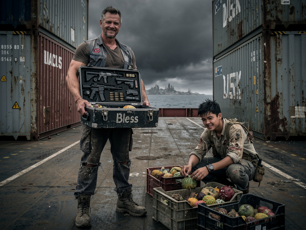 I Open The Black Box I See Full Of Weapons And Arsenal And Although Our Cargo Ship Already Had Many Weapons And Arsenal I Sti