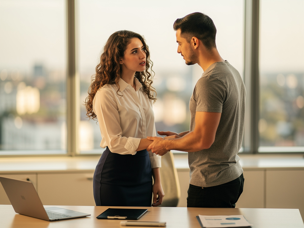 Imagine if: I Accidentally Touch My Assistant's Body But She Actually Liked It.