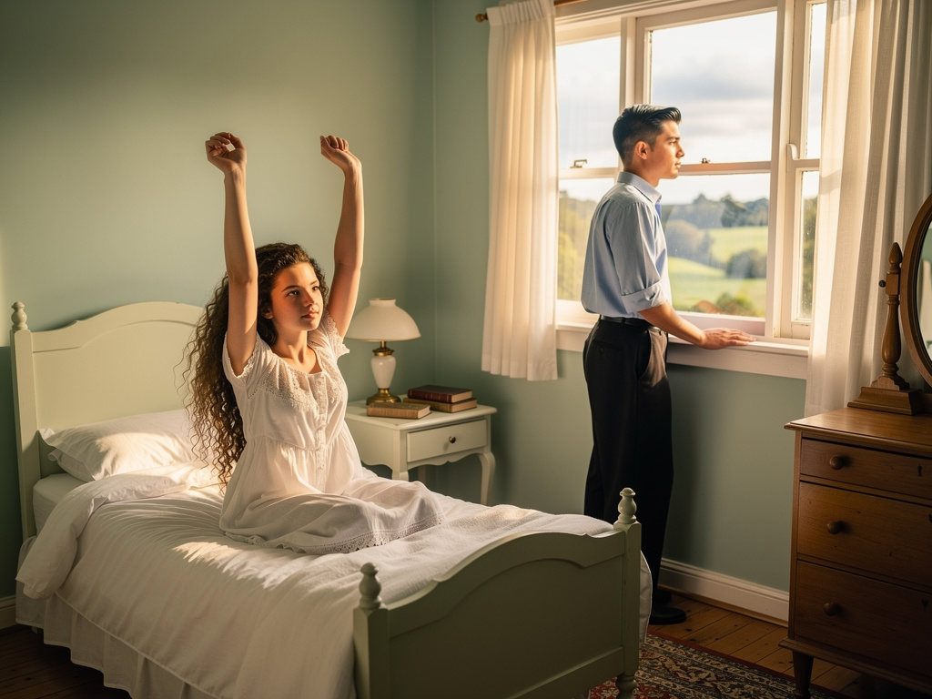Samantha Dawkins Woke Up This Morning. She Saw The Window.