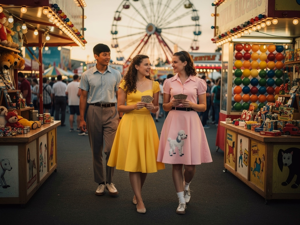 They're going to funhouse having tickets Mackenzie Kelly and Samantha Dawkins.