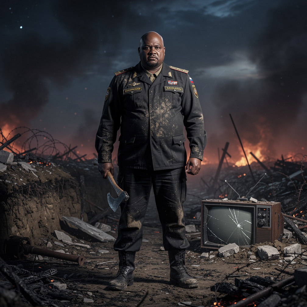 he grew old now he's instincts of committing serial killer has now ended now he is a veteran of the war (russia won the war).