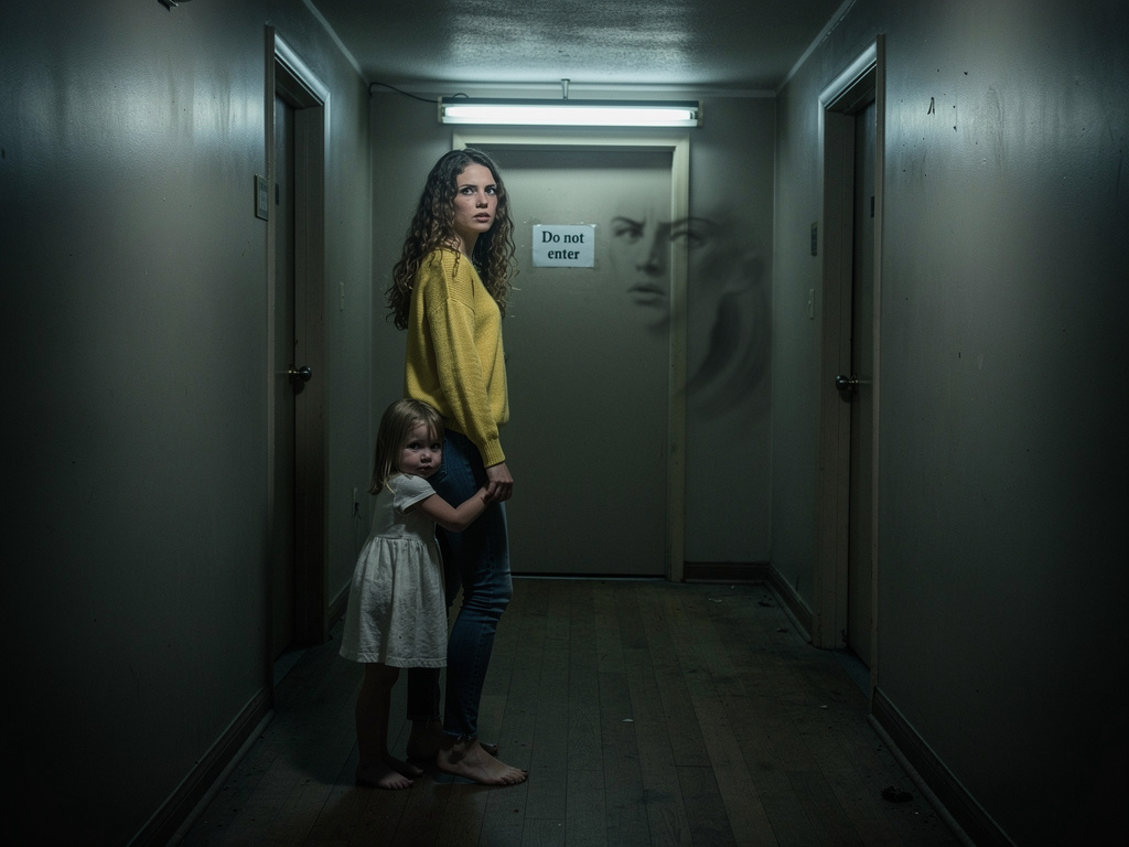 Imagine if: A babysitter ignores a little girl's warning about her dead brother's room. But when the lights go out and whispe