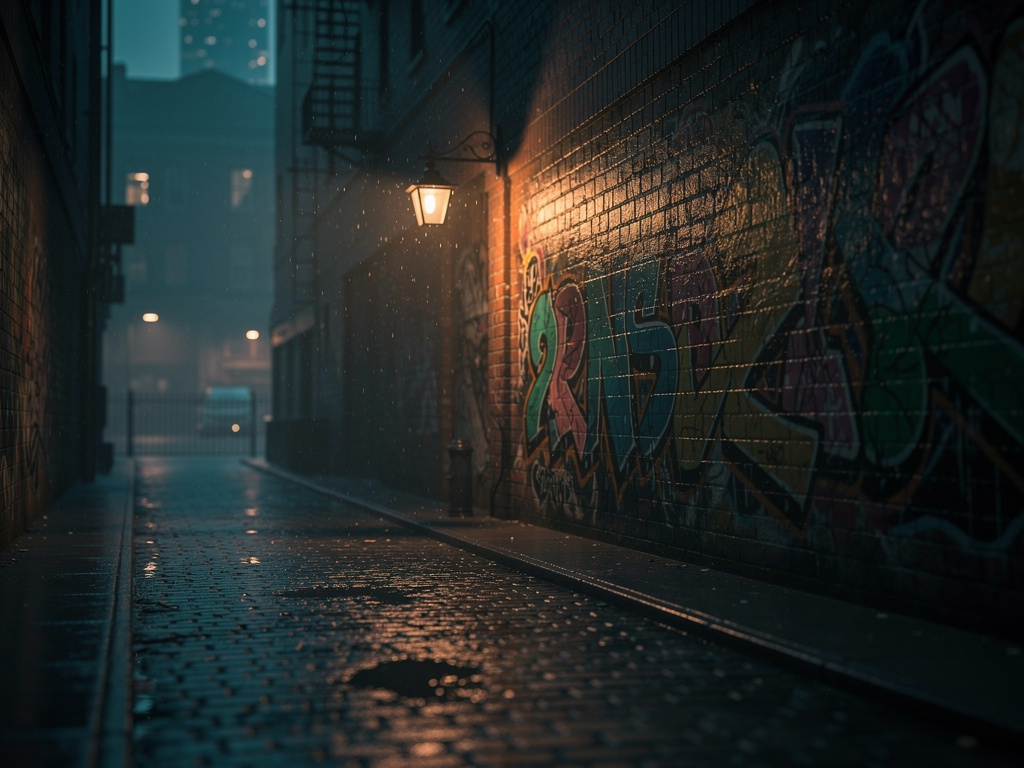 Title: “NO WAY OUT”
Genre
Urban Crime Drama / Emotional Hood Film
Style
Raw handheld camera, dark blue tint, rain, emotional 