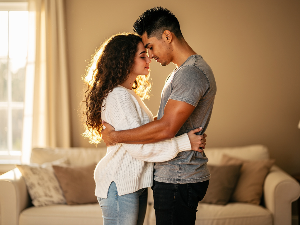 Imagine if: Imagine you hugging your bf.