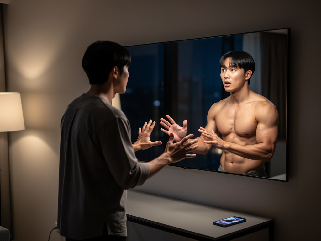Sosok di pantulan cermin itu adalah diriku. Aku yang terkaget hanya bisa mematung tak percaya, diriku yang dulu kurus dan ber