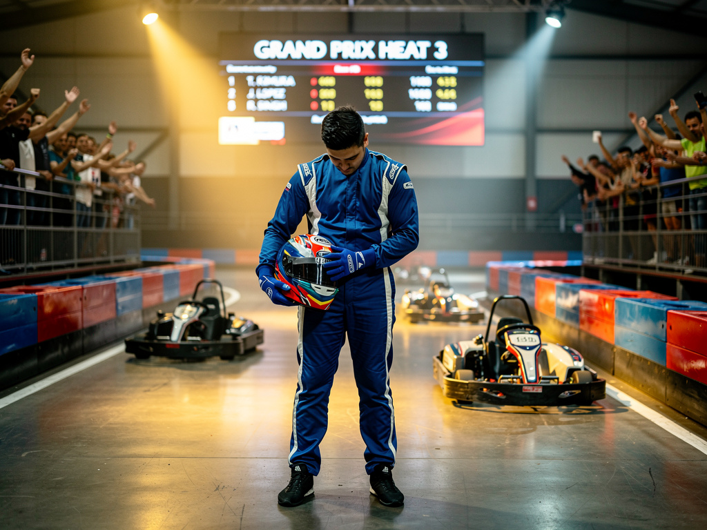 Imagine if: Ashamed Tasfea decides to enter the racing scene. Firstly, Go Karting.