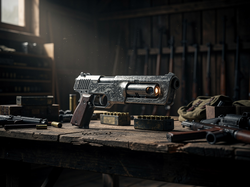 Imagine if: Talking Gun.