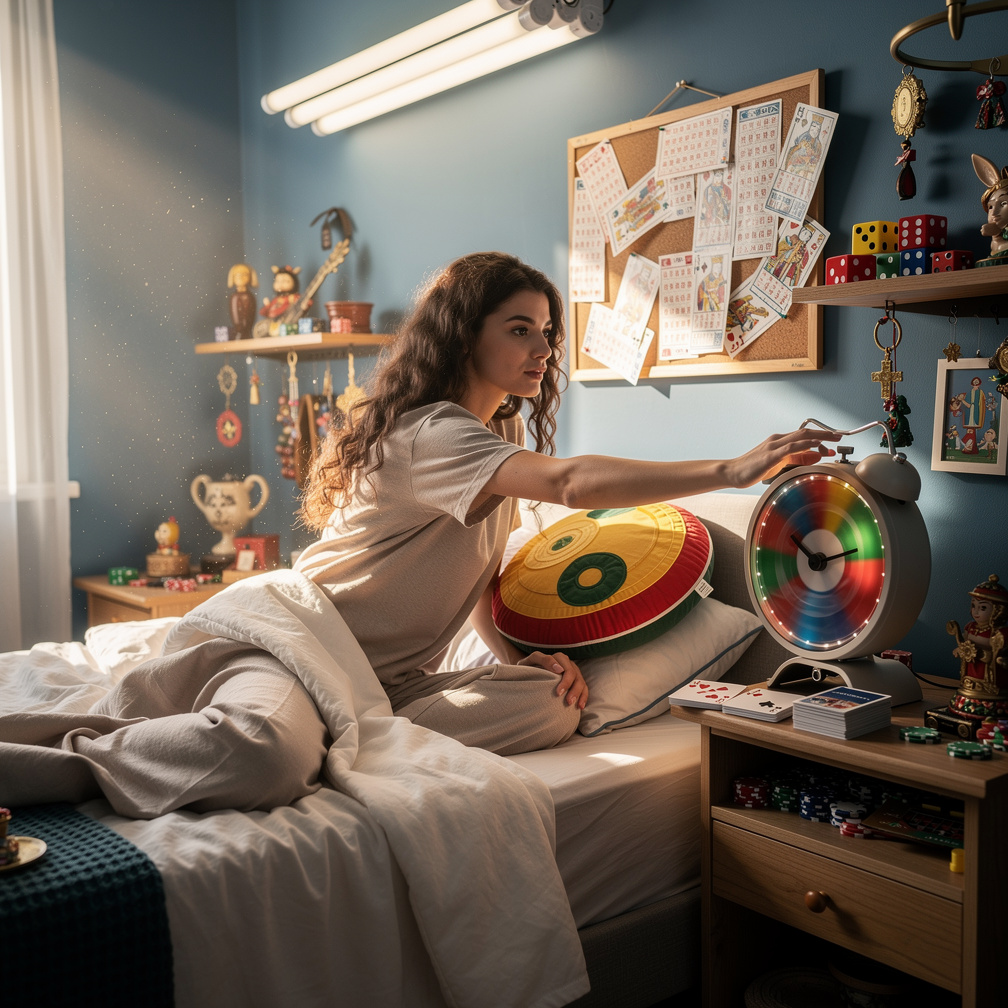 Imagine if: You woke up in a world filled with luck-based portions, like spinning wheels, coin flips, and other types of luck