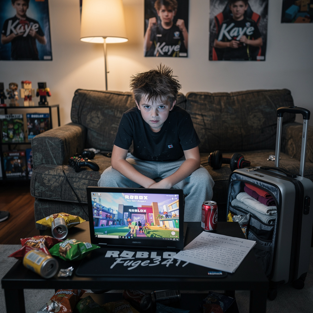Imagine if: There was a Roblox player named Fuge3417. He always wished to be a famous person just like Kaye, so he focused on