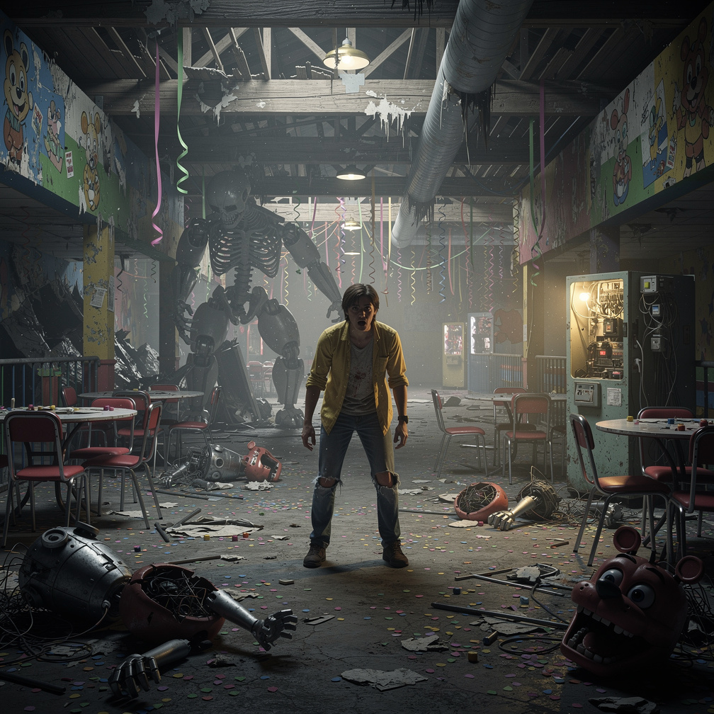 Bayangkan jika: Kamu bertahan 5 hari di Freddy Fazbear Pizzeria.