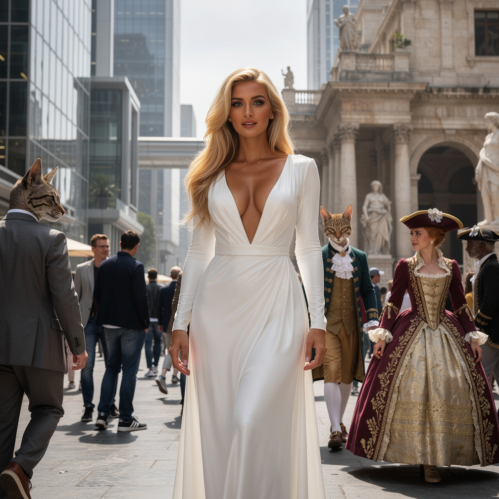 PERSONAGENS: SERES HUMANOS: Berenice Della Rosa, com uma compleição completamente morena, cabelos loiros dourados longos, olh
