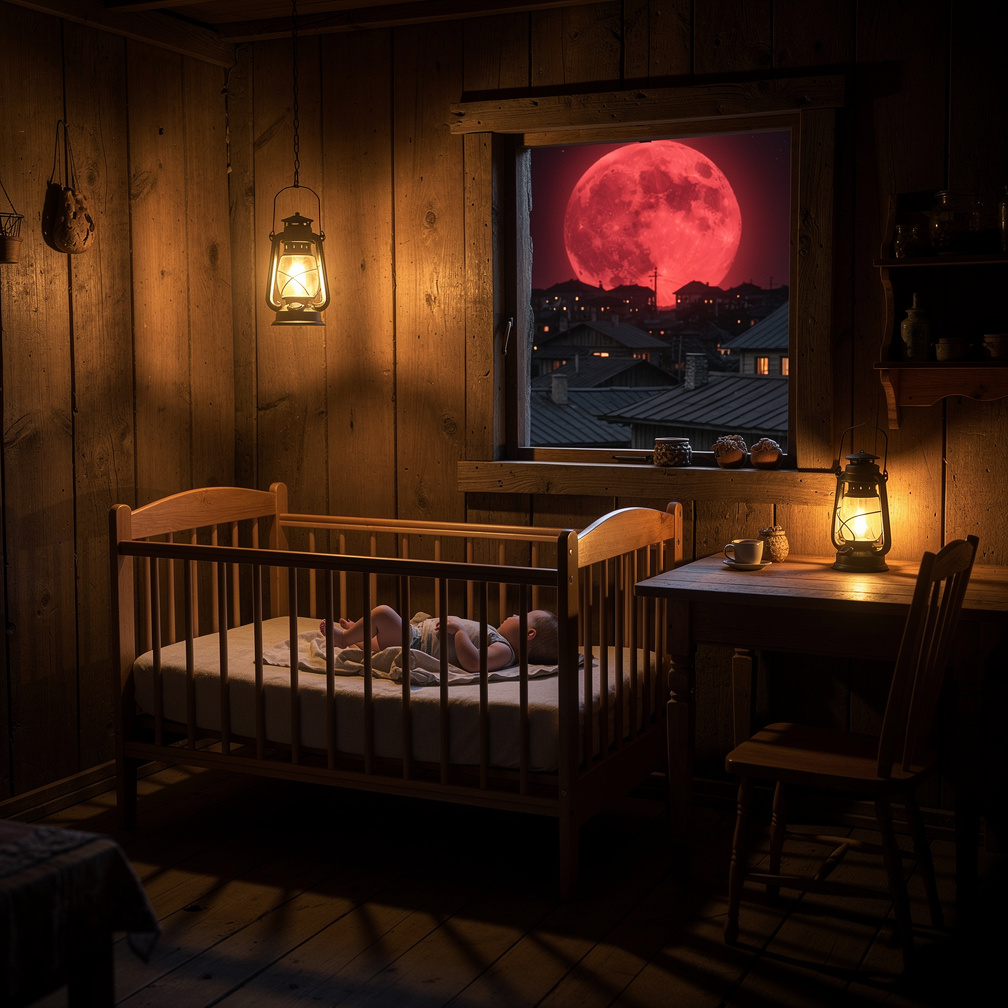 Imagine se: História começa em uma cidade do interior, em uma noite de lua vermelha, com um nascimento de criança que futuram