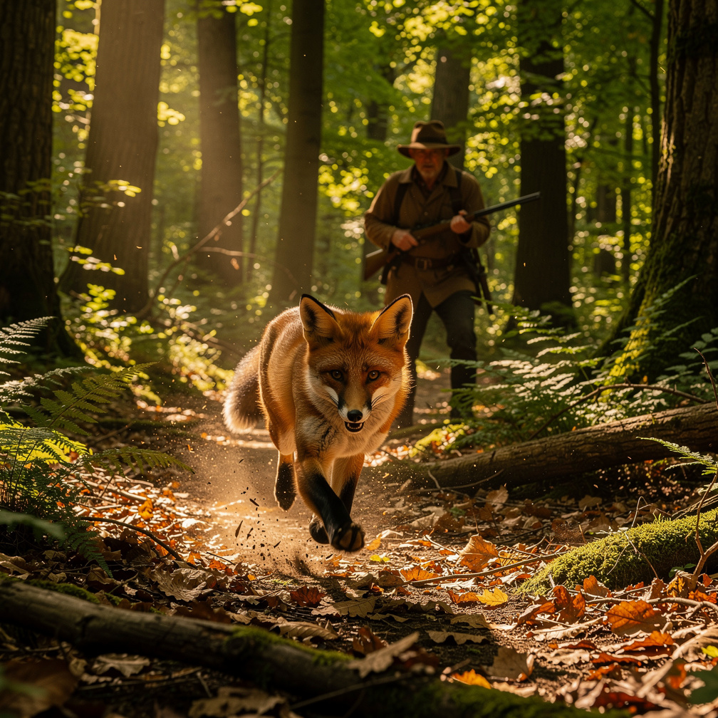Imagina si: Yo en otra vida reencarné en un zorro y no sabía que pasaba, me miraba las manos y veía patas de animal y vi a un