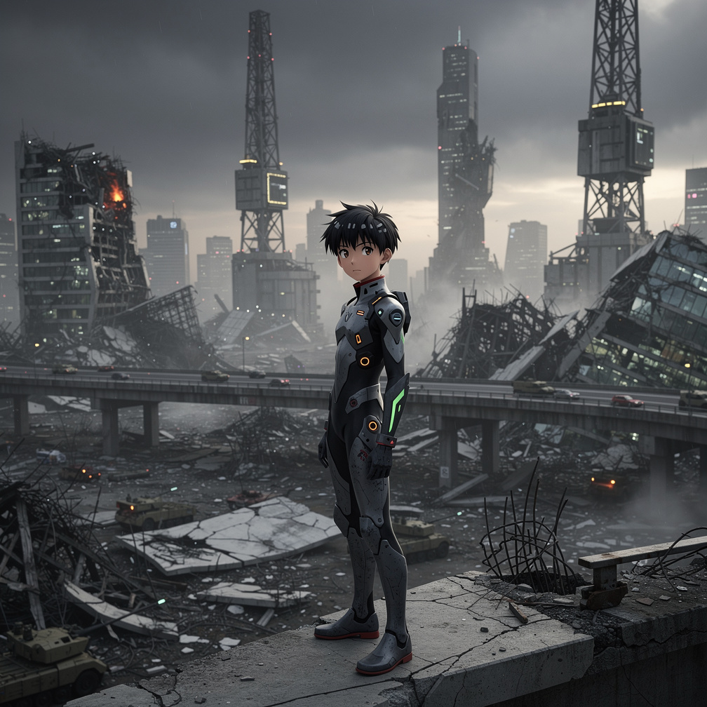 Bayangkan jika: Jika kamu masuk ke dunia Evangelion.