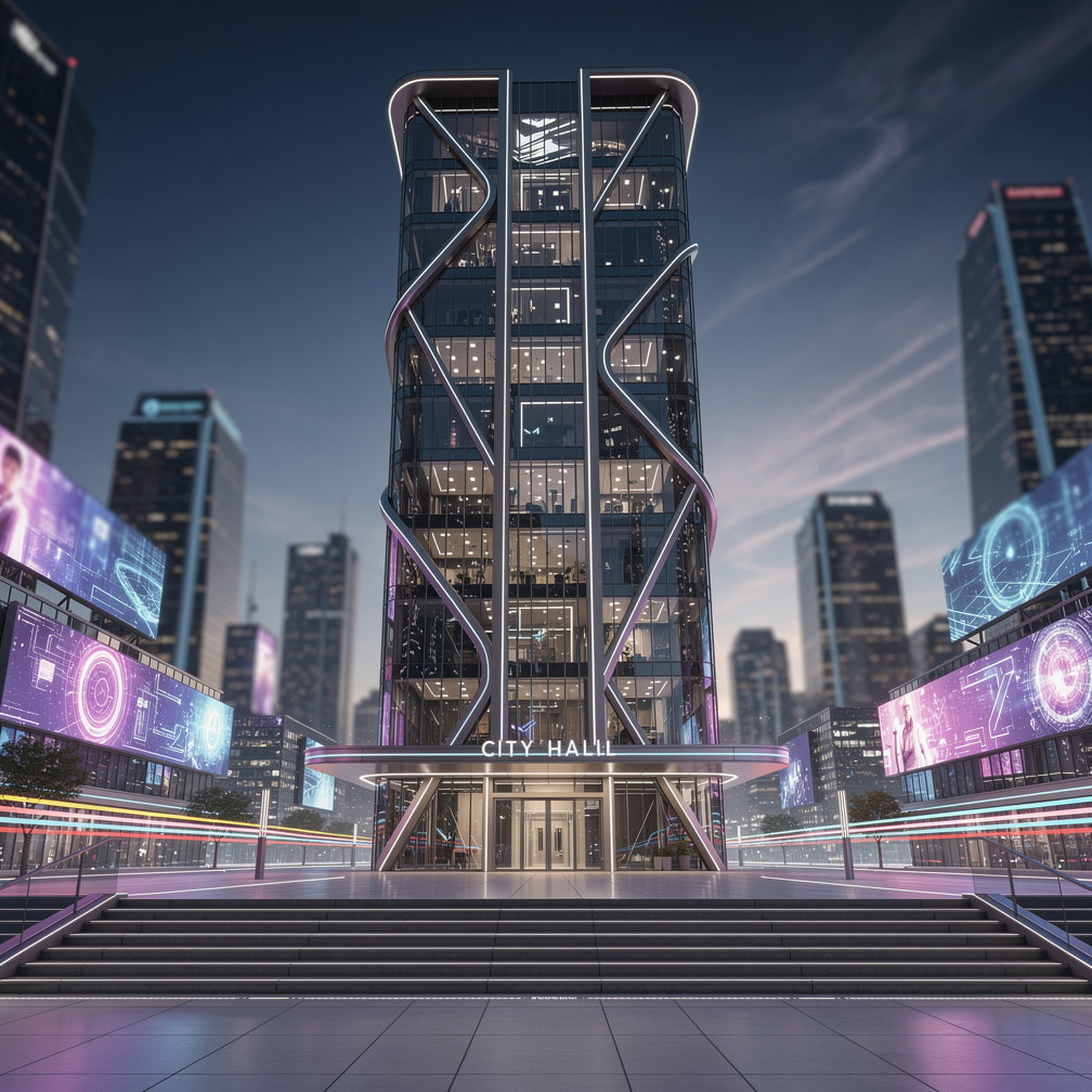 Imagine if: Kimberly Tower AI City Hall future and more.