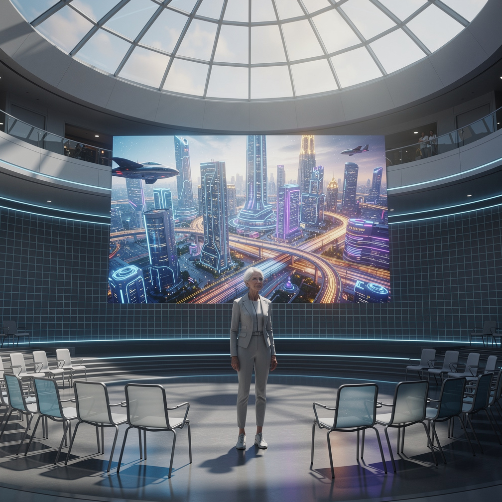 Imagine if: Kimberly 84 AI city hall future and more.