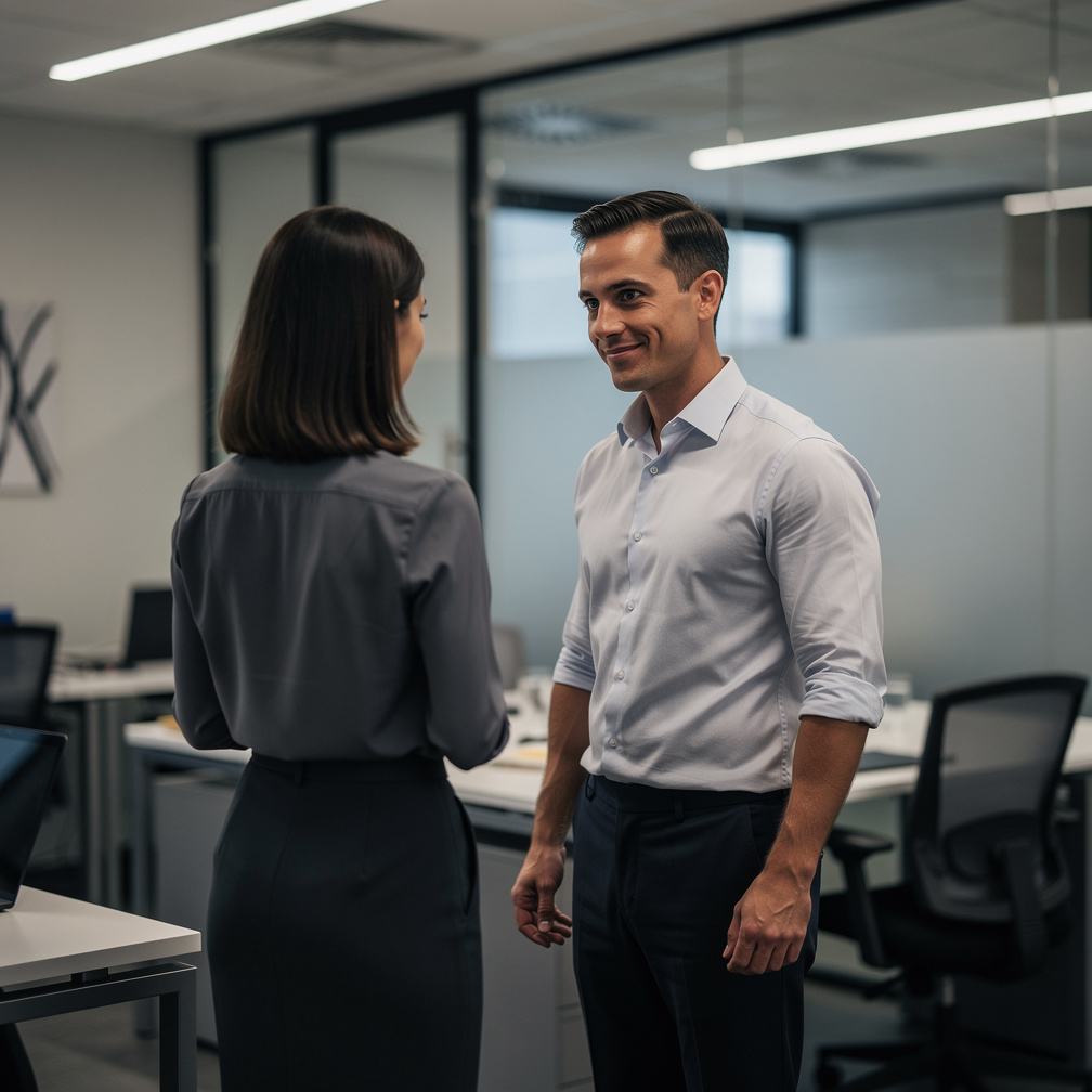 Forced into daily contact, your workplace professionalism constantly clashes with intense emotional tension, subtle flirting,