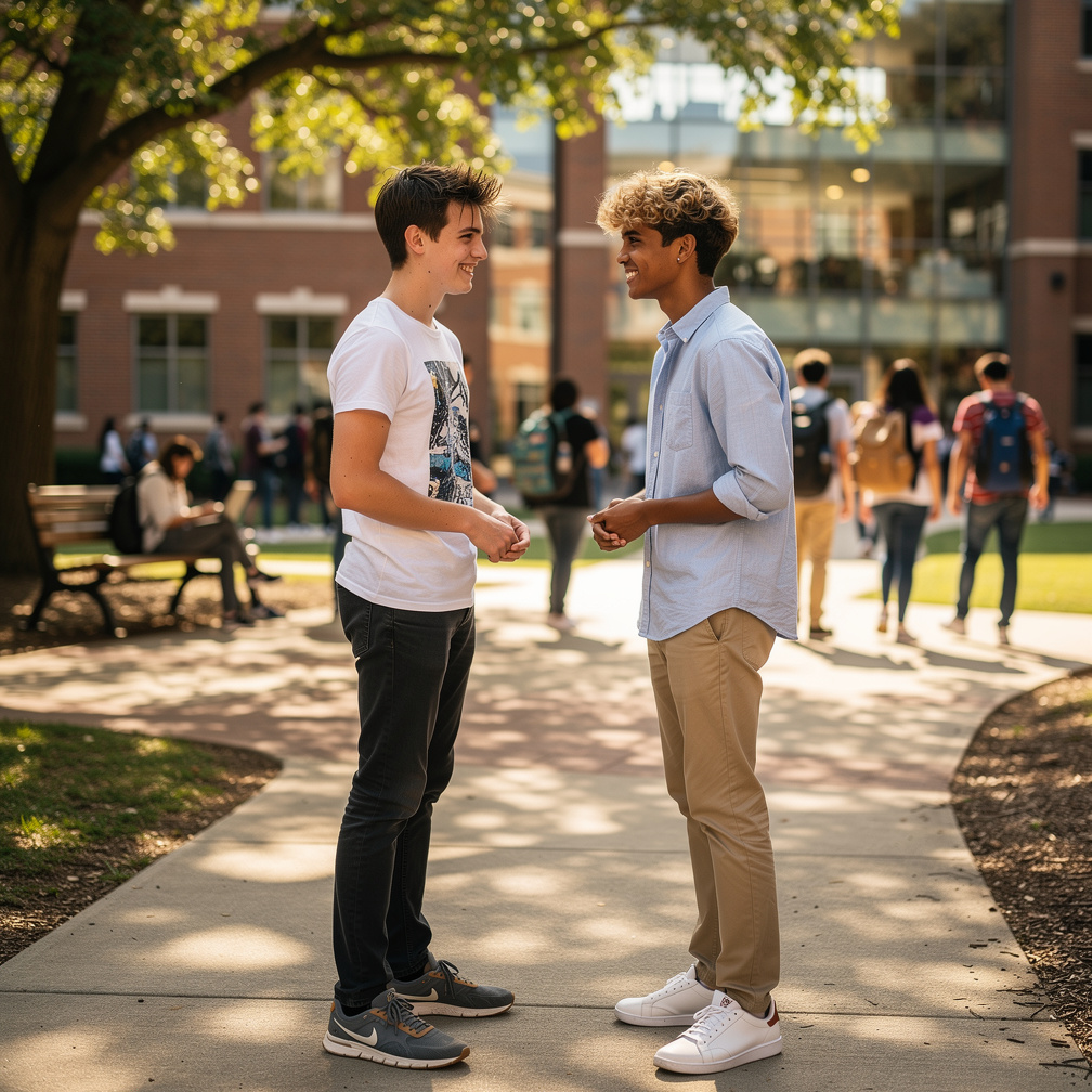 Imagine if: An 18 year old college boy named "Marco" met a 19 year old college boy "Adamsca" in their college. And their love
