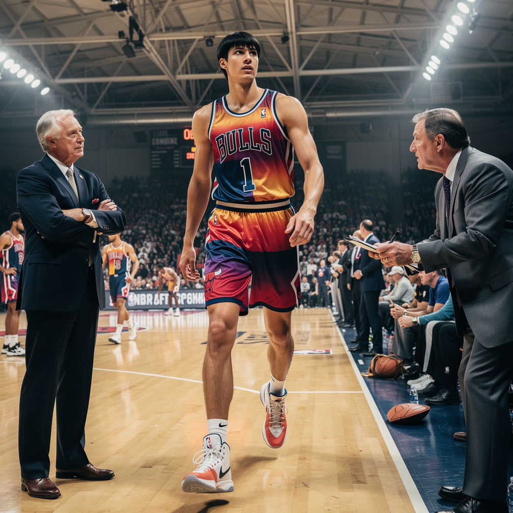 Did well saw the 1986 coach of the Bulls and Cleveland 1986 coach he he impress in the NBA draft combine.