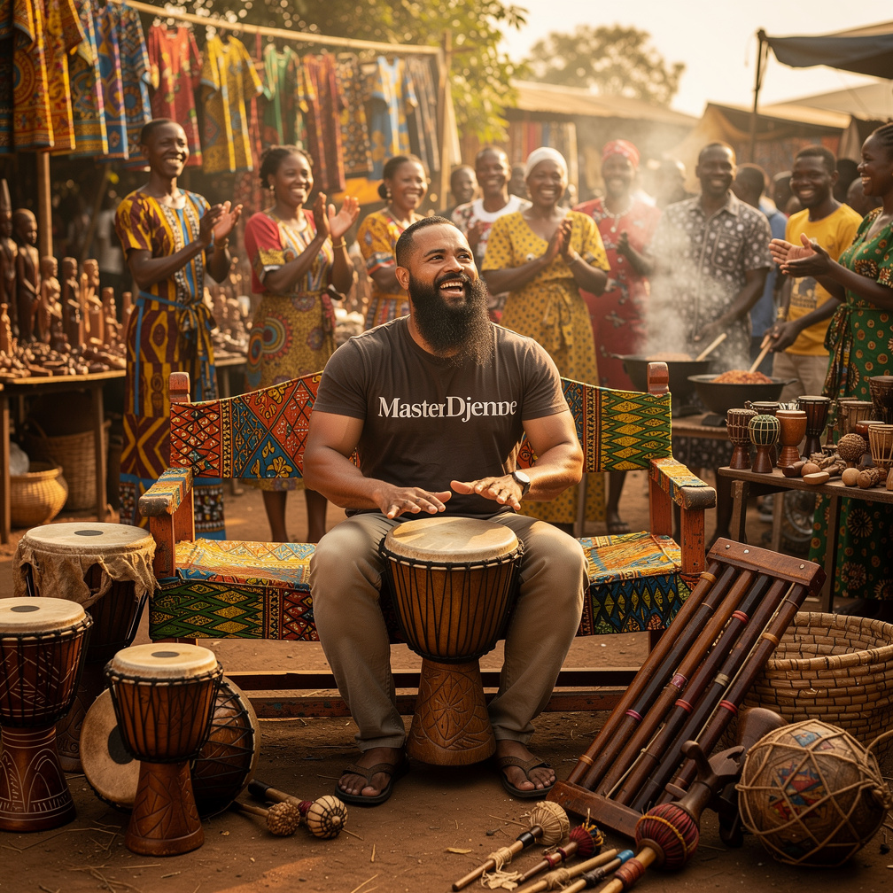 MasterDjembe is the African indigenous instruments, let the drummer be based in Zamdelamsolomba community