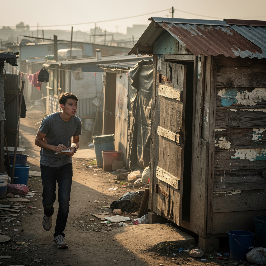 Imagine if: 3. The Shack at the End of the Settlement
A mysterious shack stands abandoned in an informal settlement.
Every fa